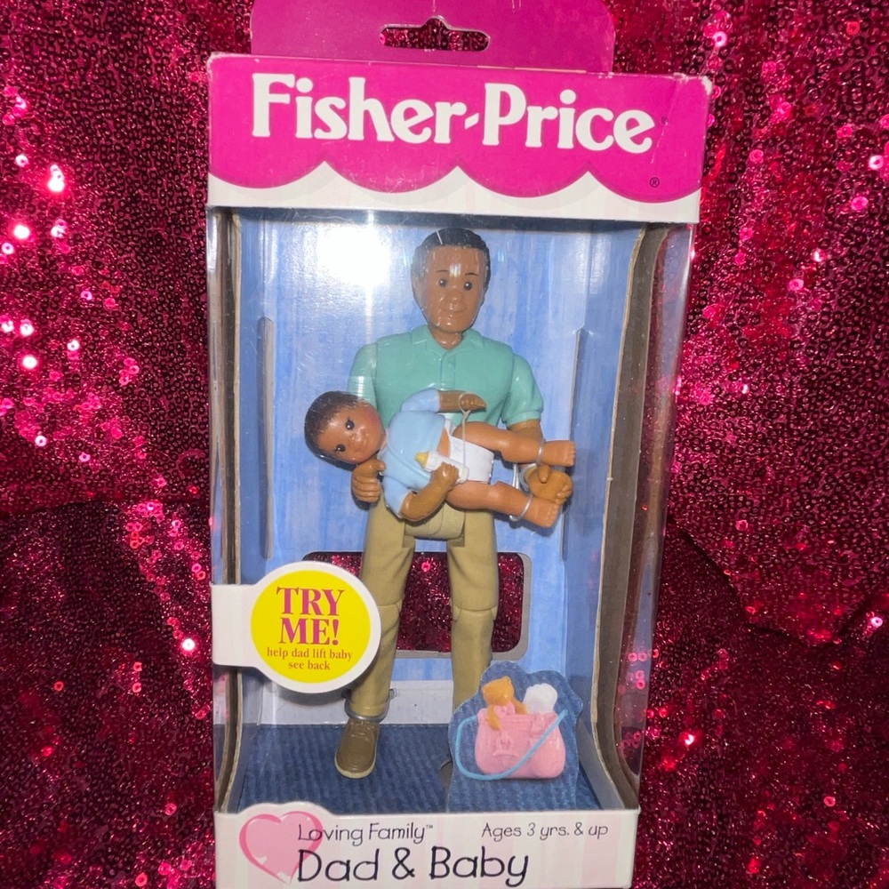 Fisher-Price Loving Family Dad & Baby Figures